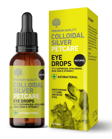 Nature's Greatest Secret Colloidal Silver Eye Drops 30ml (Pack of 6)