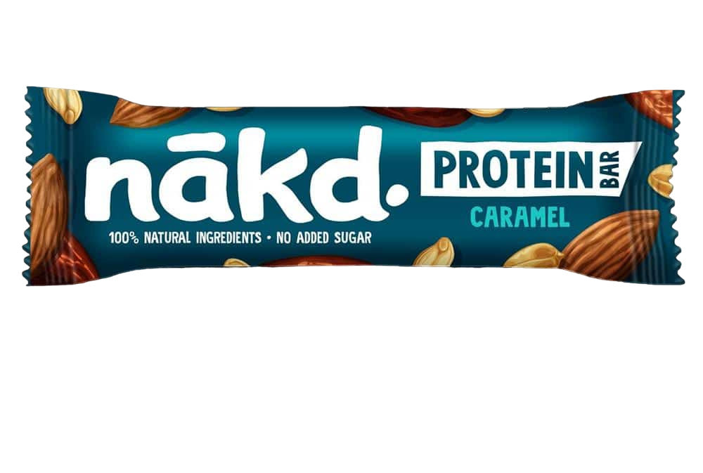 Nakd Caramel Protien bar 45g (Pack of 16)