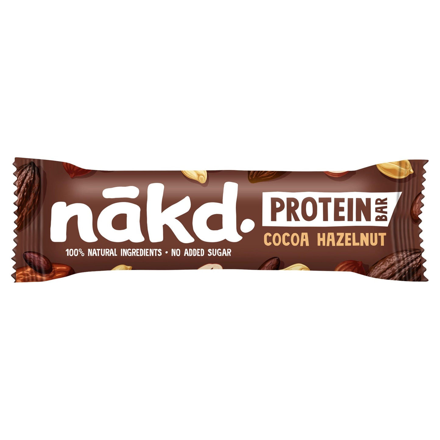 Nakd Cocoa Hazlenut Protien bar 45g (Pack of 16)