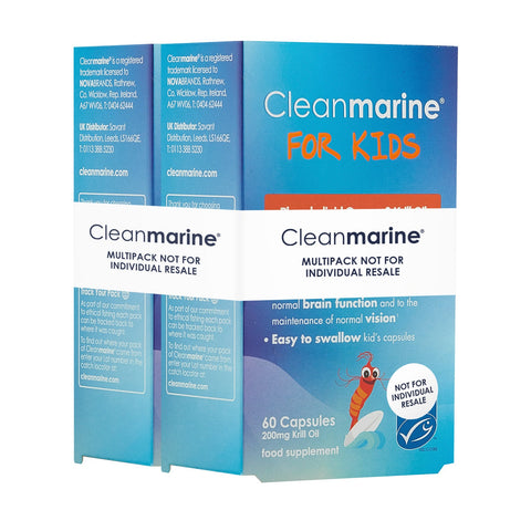 Cleanmarine for Kids - 200mg Marine Gelcaps - 120's Multipack