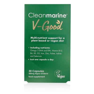 Cleanmarine V-Good - 30 Caps - Algea Oil Blend