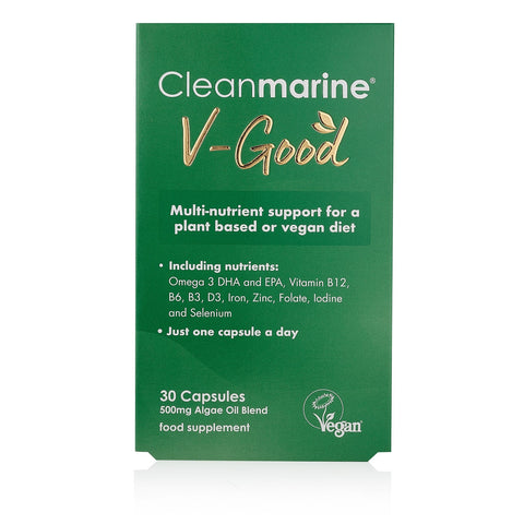 Cleanmarine V-Good - 30 Caps - Algea Oil Blend