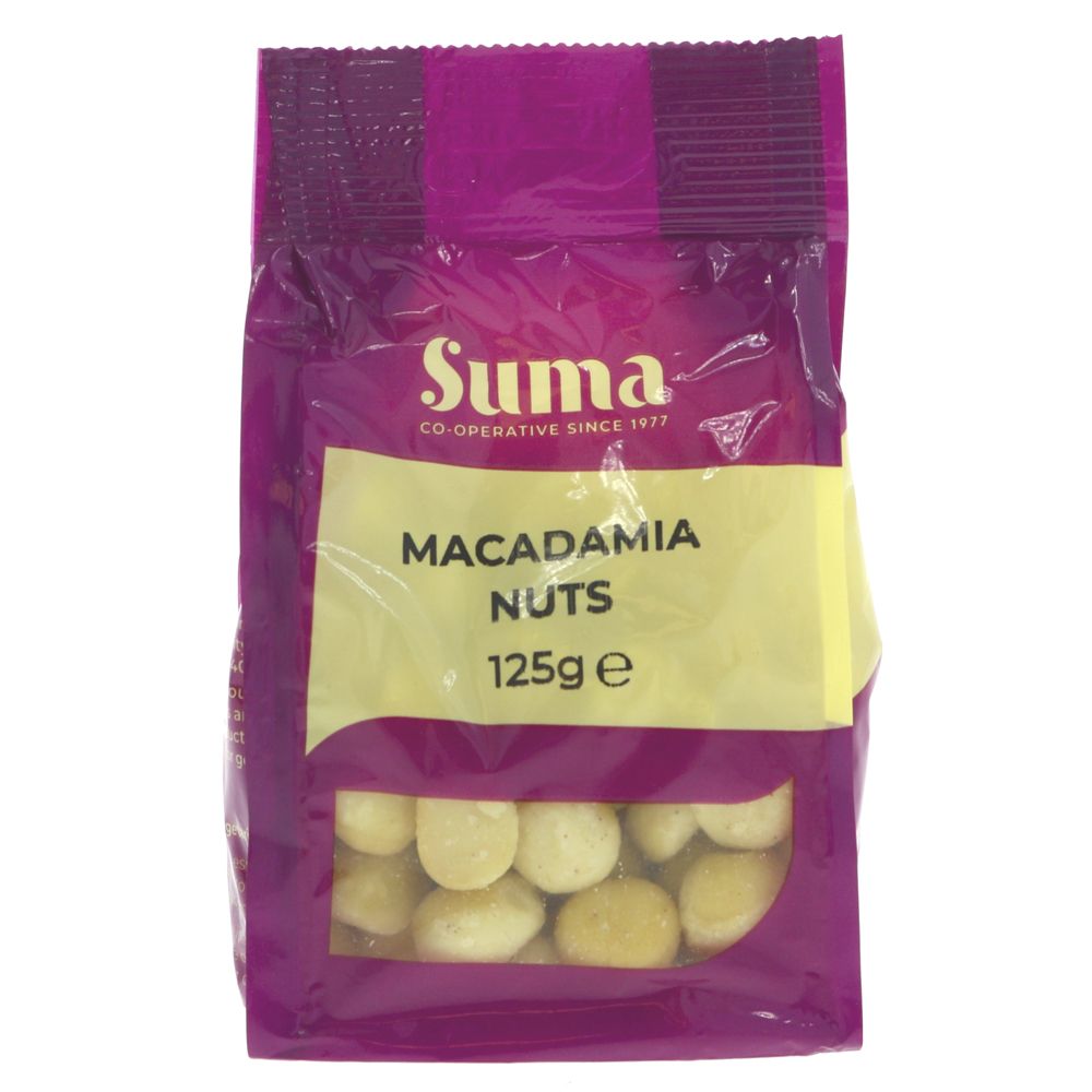 Suma Prepacks Macadamias 125g (Pack of 6)