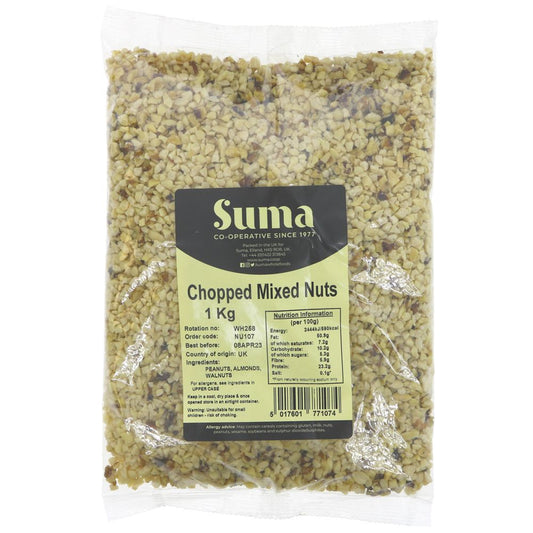 Suma Bagged Down Chopped Mixed Nuts 1kg