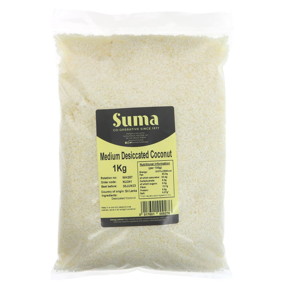 Suma Bagged Down Medium Desiccated Coconut 1kg