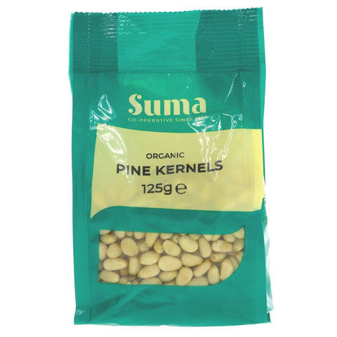 Suma Prepacks - Organic Pine Kernels 125g (Pack of 6)