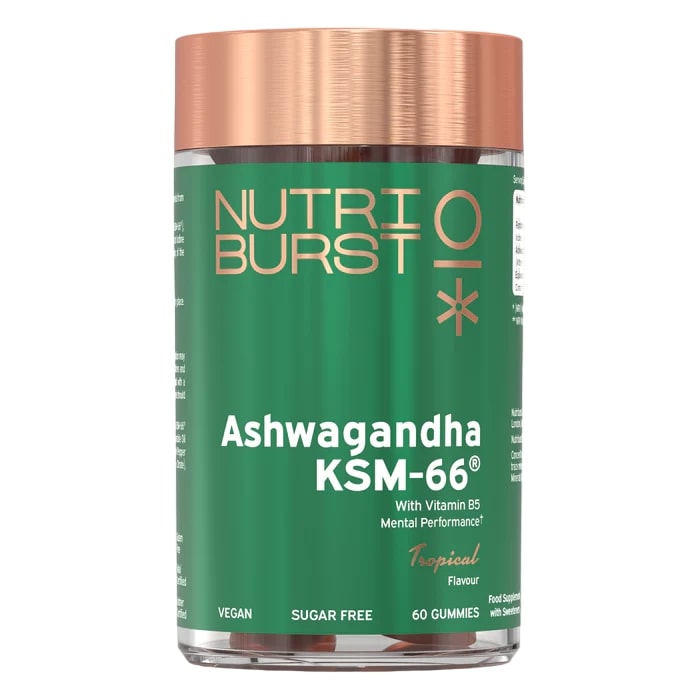 Nutriburst Ashwagandha Ksm-66 216g (Pack of 24)