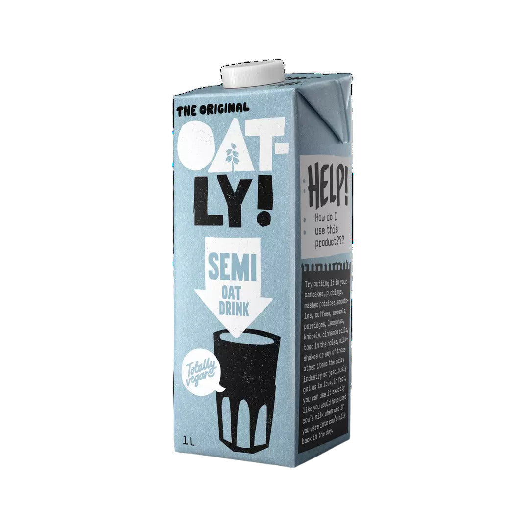 Oatly Semi 1000ml (Pack of 6)