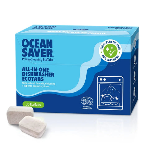 OceanSaver Dishwasher EcoTabs 30tabs (Pack of 12)