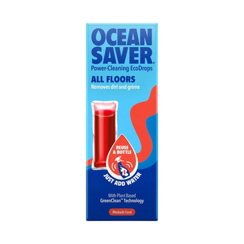 OceanSaver EcoDrop - Floor Cleaner 10ml (Rhubarb Coral) (Pack of 12)