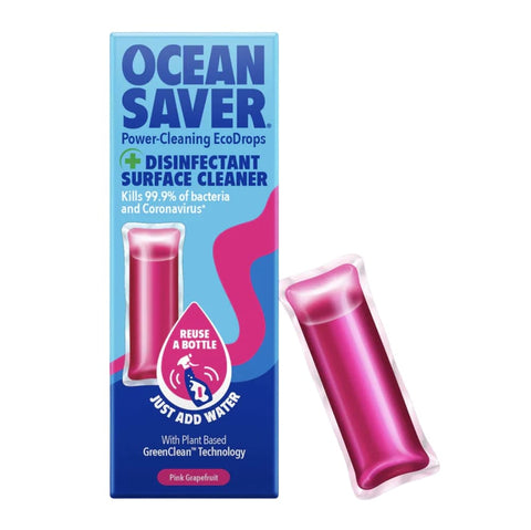 OceanSaver EcoDrop - Disinfectant 9ml (Pink Grapefruit) (Pack of 12)