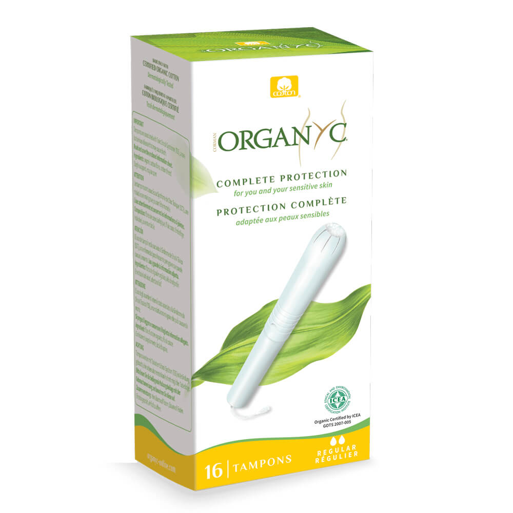 Organyc Applicator Tampon - Regular 108g (Pack of 6)