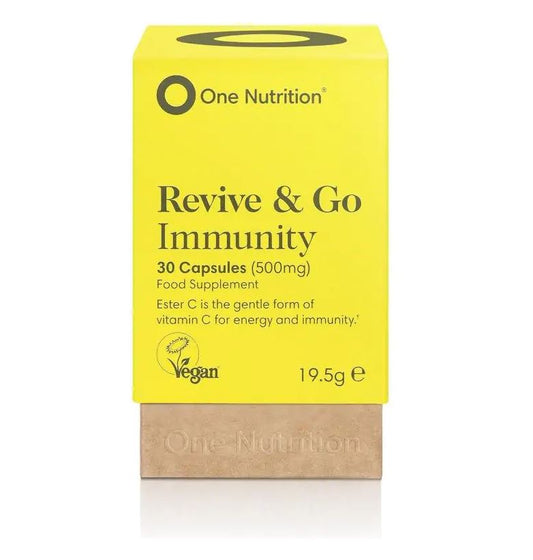 One Nutrition Revive & Go - Vegan Vit C with Zinc 30's