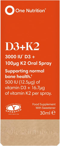 One Nutrition D3 + K2 Max Spray 30ml