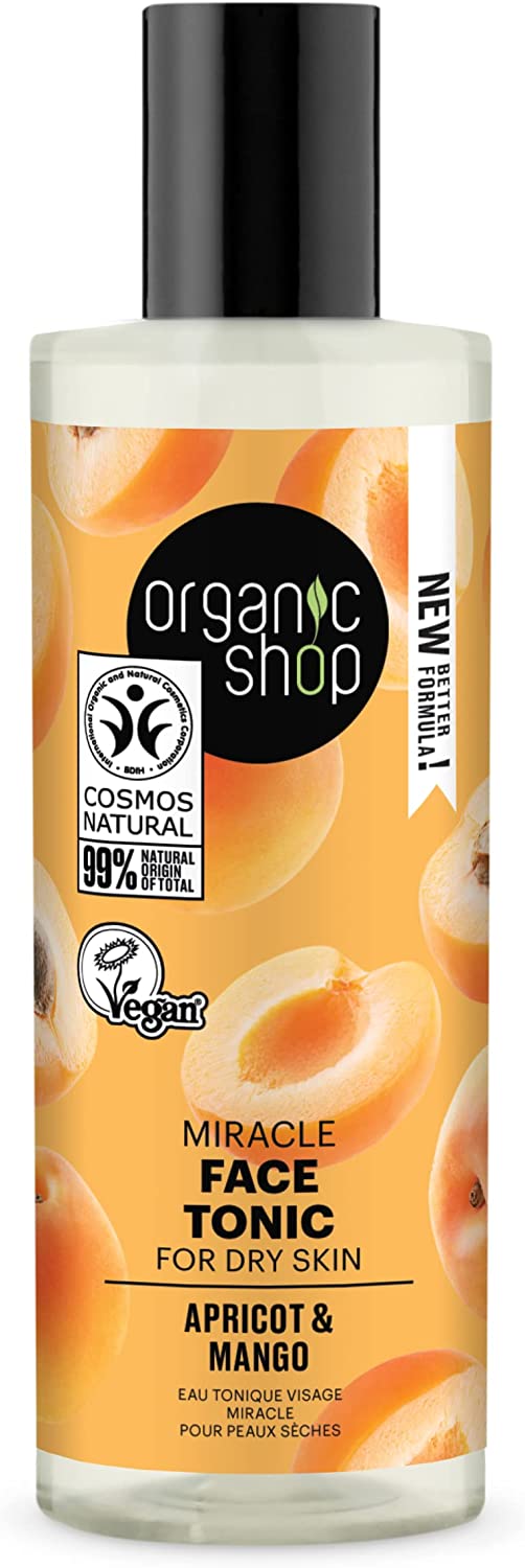 Organic Shop Miracle Face Tonic A&M 150ml (Pack of 6)