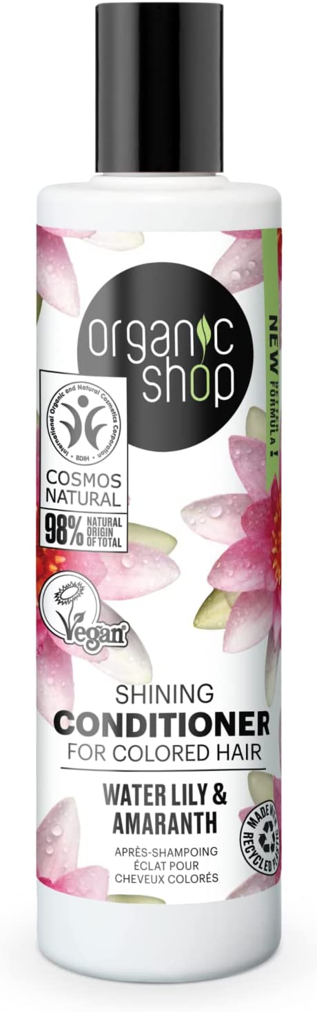 Organic Shop Clrd Hair Conditioner WL&A 280ml (Pack of 6)