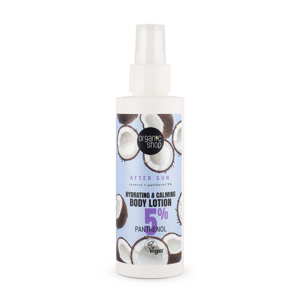 Organic Shop After Sun Hydrating & Calming Body Lotion +B16 150ml (Pack of 8)