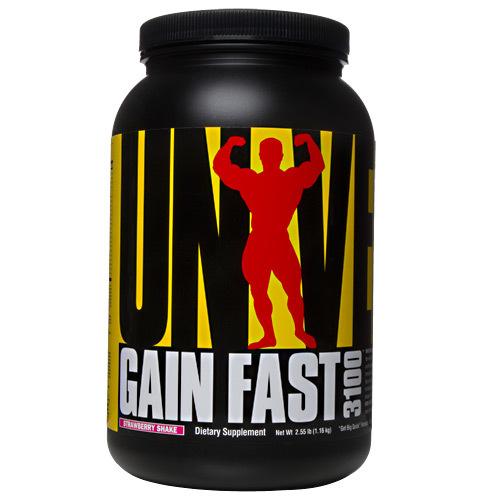 Universal Nutrition Gain Fast 3100, Strawberry - 2300g