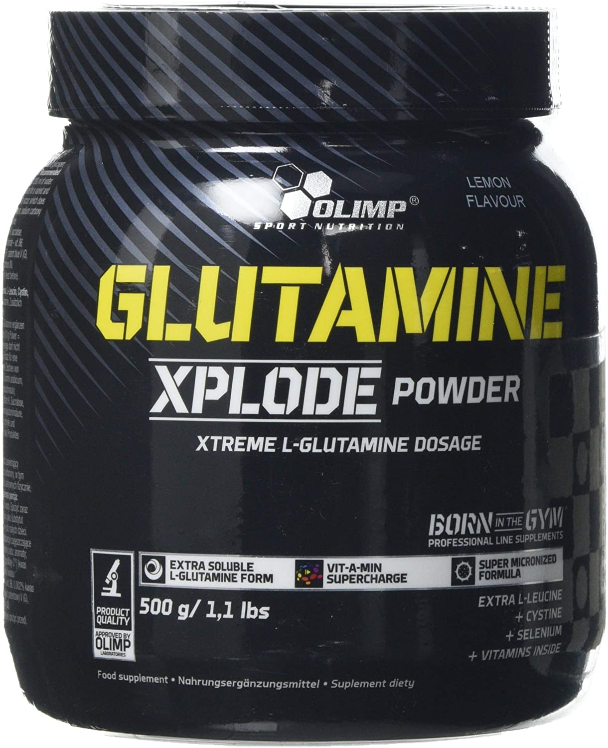 Olimp Nutrition Glutamine Xplode, Lemon - 500g
