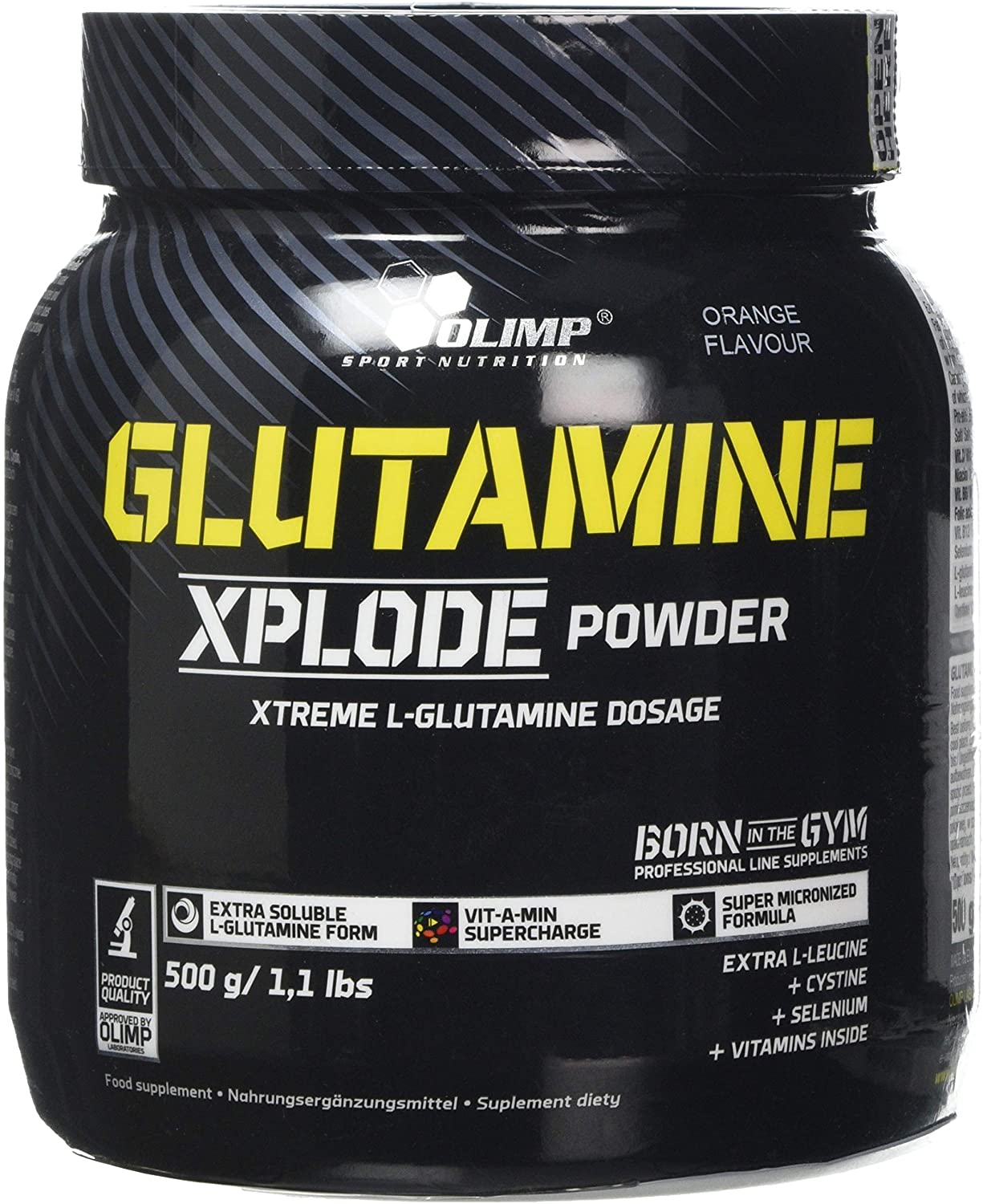 Olimp Nutrition Glutamine Xplode, Orange - 500g