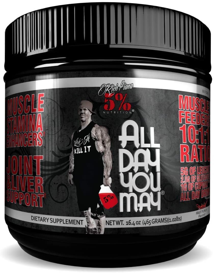 5% Nutrition AllDayYouMay, Fruit Punch - 465g