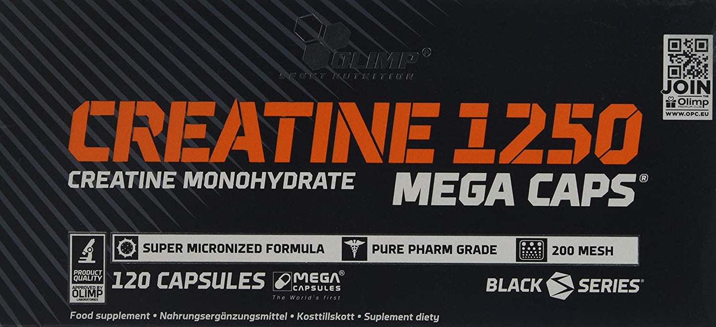 Olimp Nutrition Creatine Mega Caps - 120 caps
