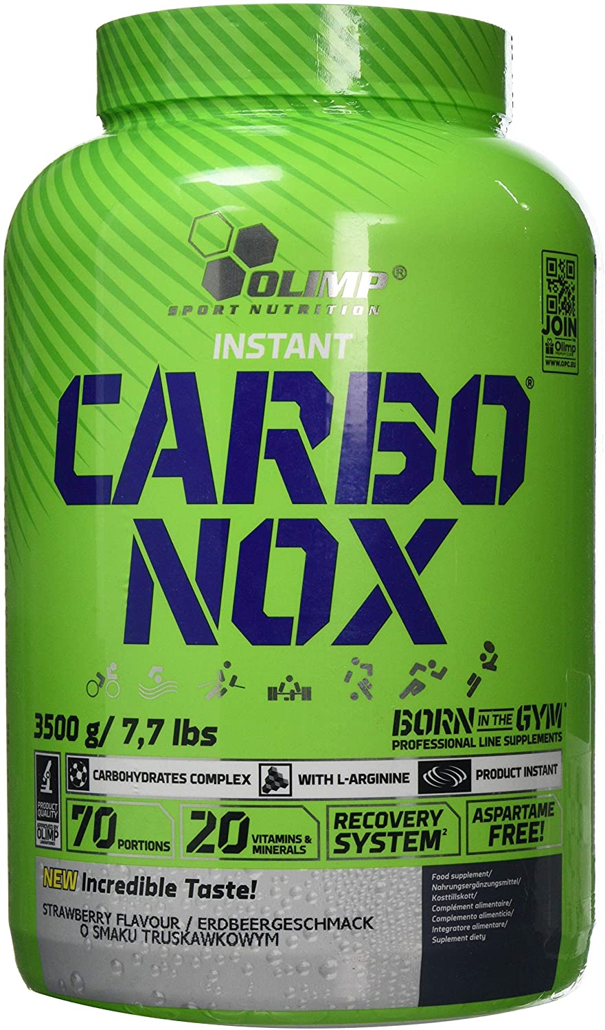 Olimp Nutrition Carbonox, Strawberry - 3500g