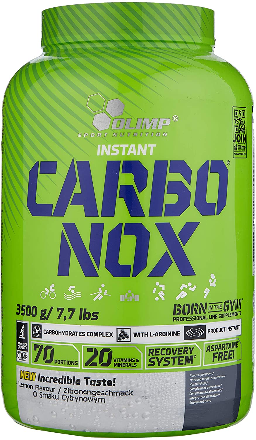 Olimp Nutrition Carbonox, Lemon - 3500g