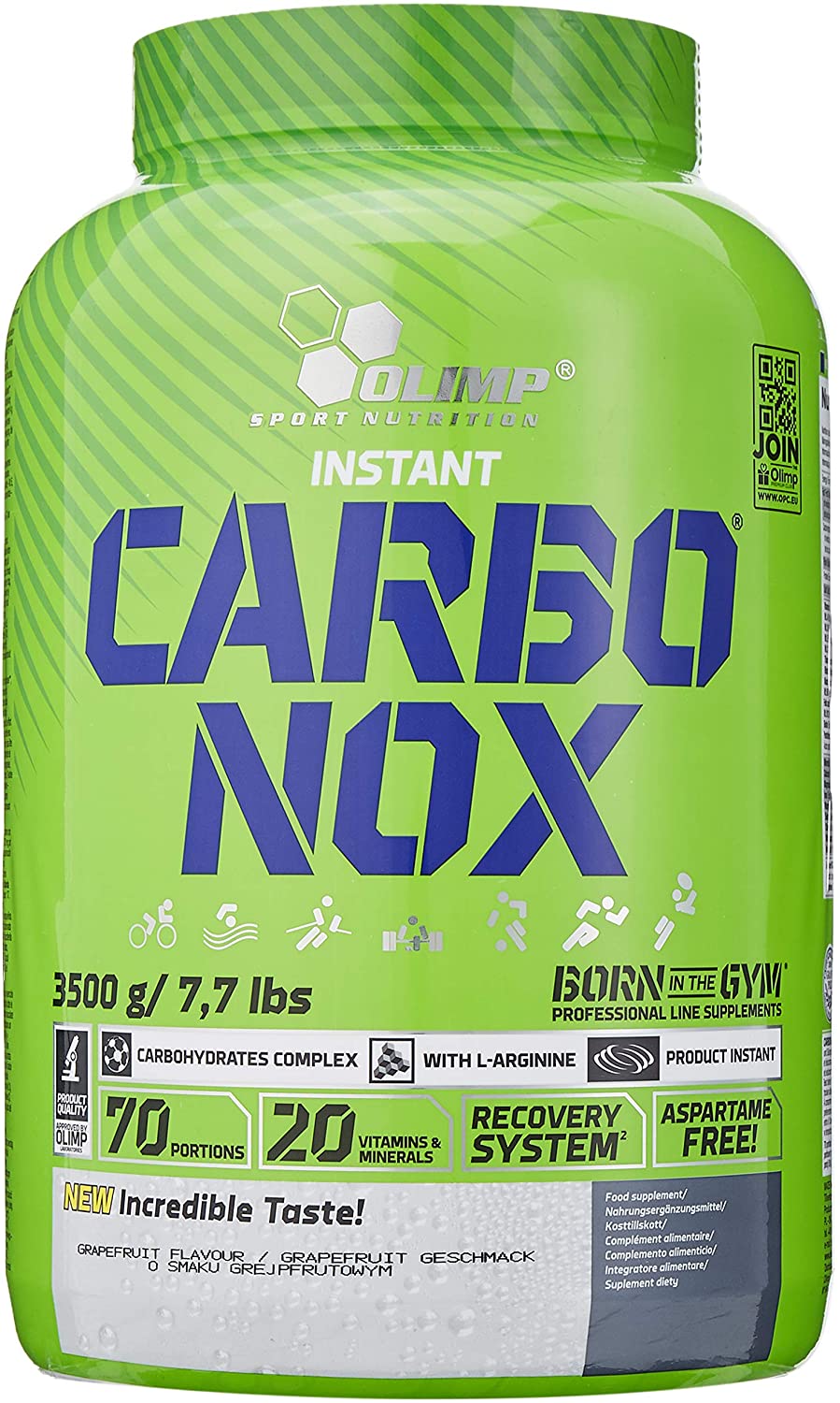 Olimp Nutrition Carbonox, Grapefruit - 3500g