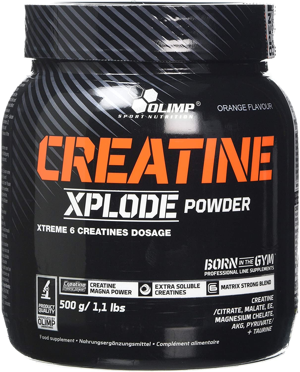 Olimp Nutrition Creatine Xplode, Orange - 500g