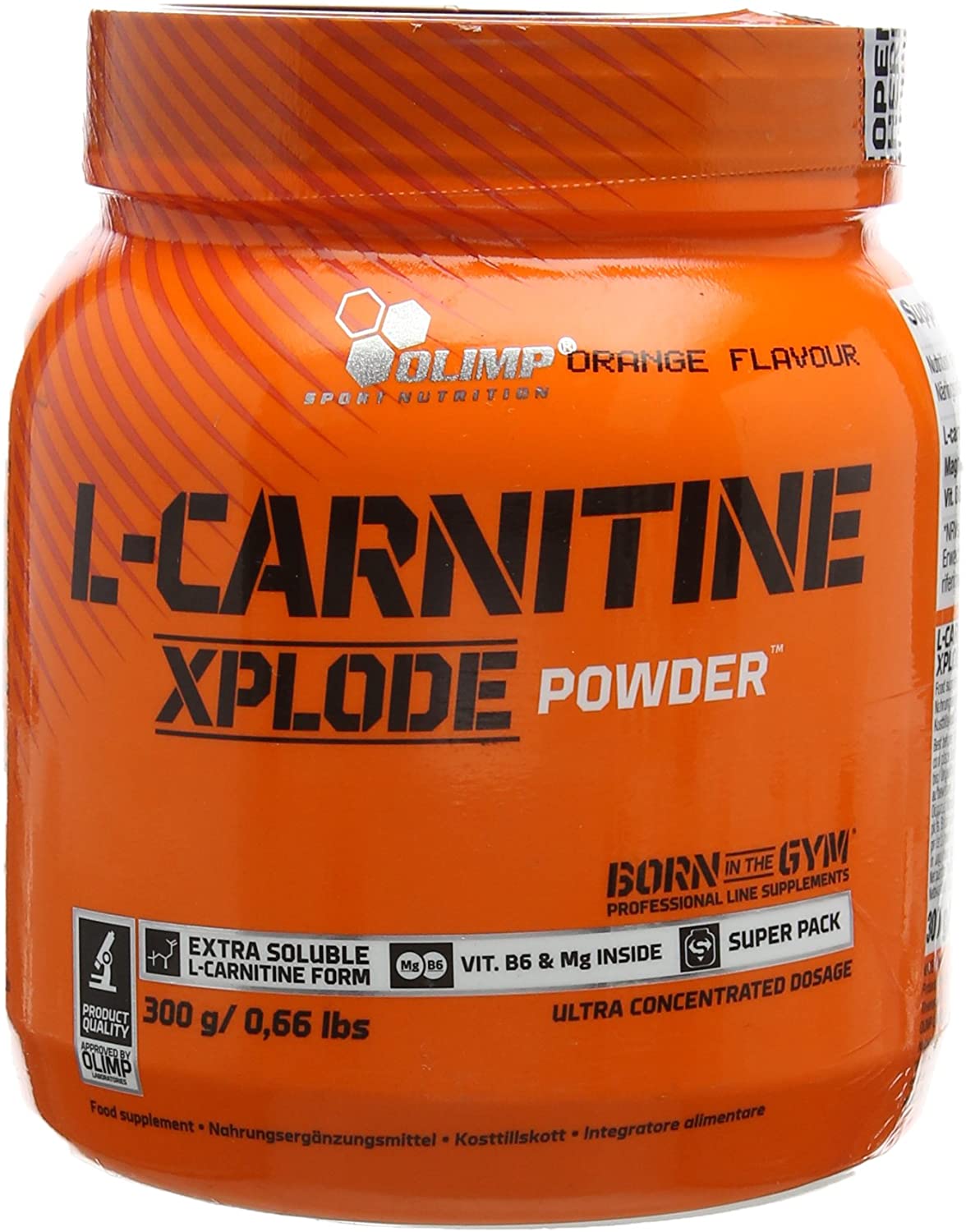 Olimp Nutrition L-Carnitine Xplode Powder, Orange - 300g
