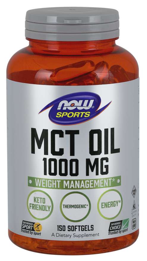 NOW Foods MCT Oil, 1000mg - 150 softgels