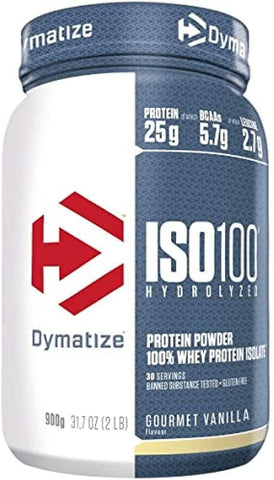 Dymatize ISO-100, Gourmet Vanilla - 900g