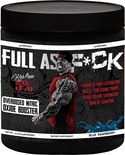 5% Nutrition Full As F*ck (US), Blue Raspberry - 375g