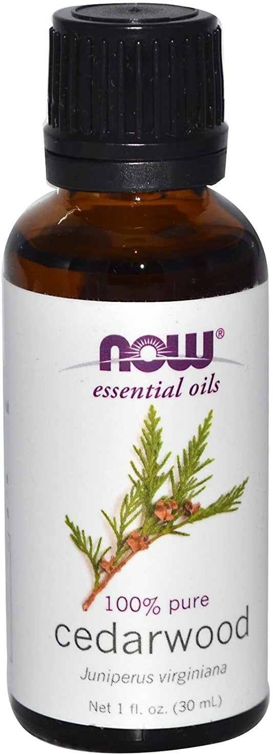 NOW Foods Essential Oil, Cedarwood Oil - 30 ml.