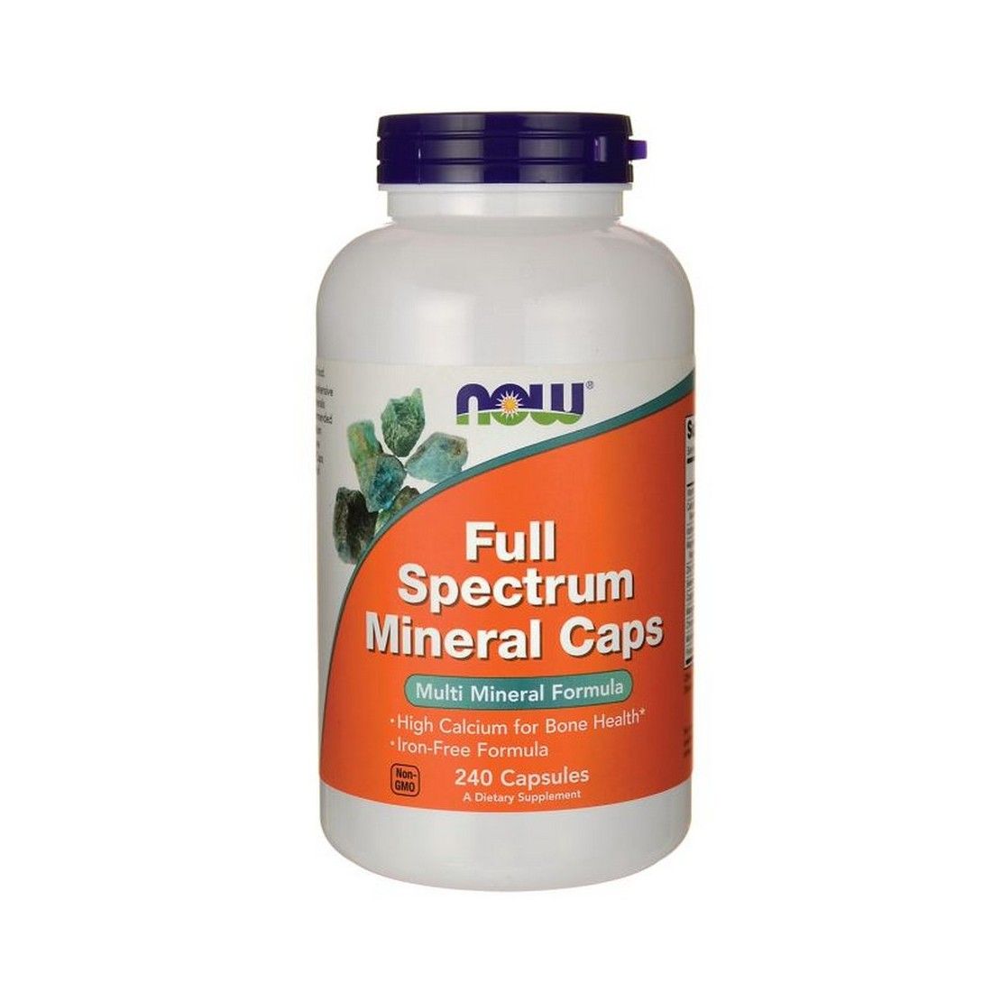 NOW Foods Full Spectrum Minerals, Iron-Free - 240 caps