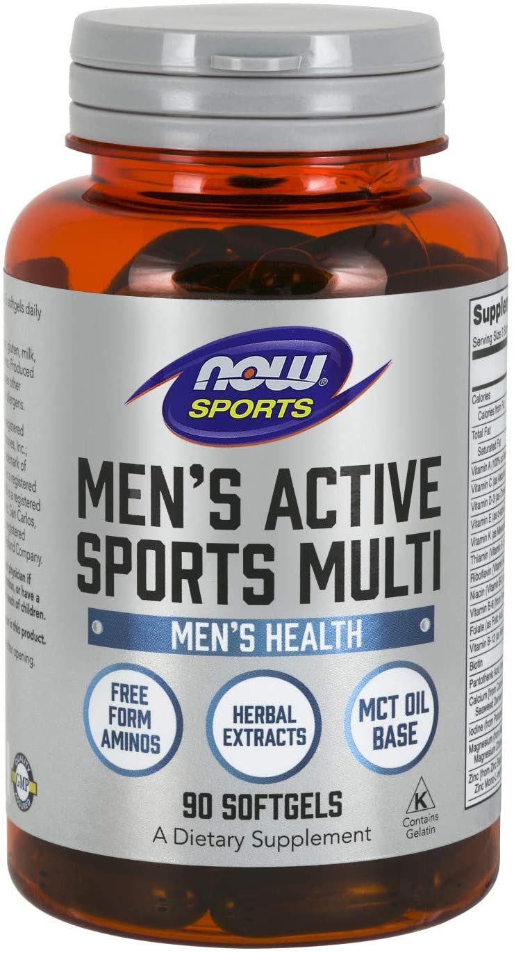 NOW Foods Men's Active Sports Multi - 90 softgels