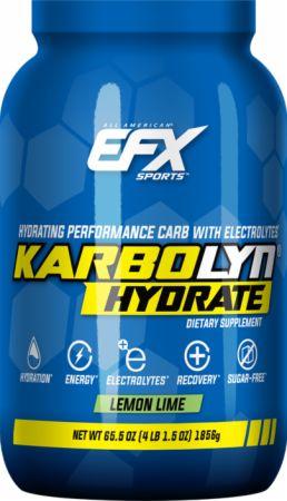 EFX Sports Karbolyn Hydrate, Lemon Lime - 1856g