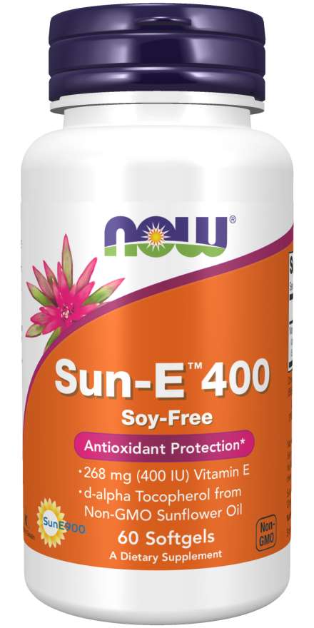 NOW Foods Sun-E, 400 IU - 60 softgels