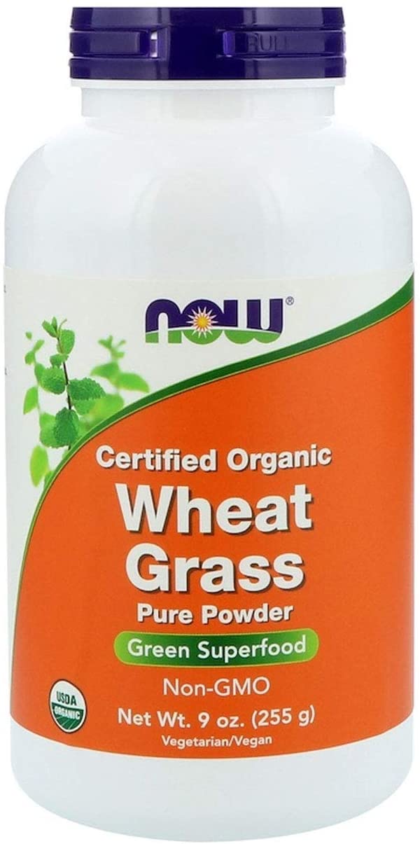NOW Foods Wheat Grass, Pure Powder - 255g