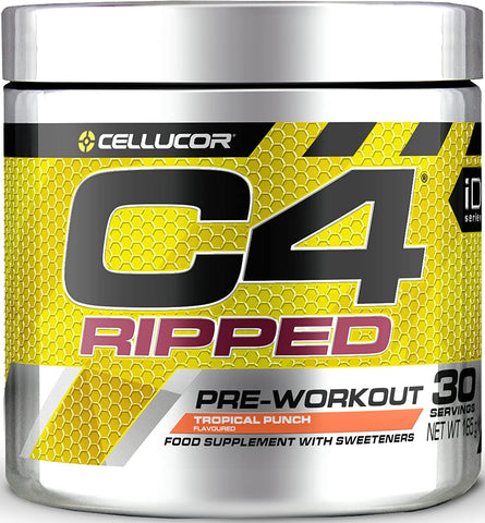 Cellucor C4 Ripped, Tropical Punch - 165g
