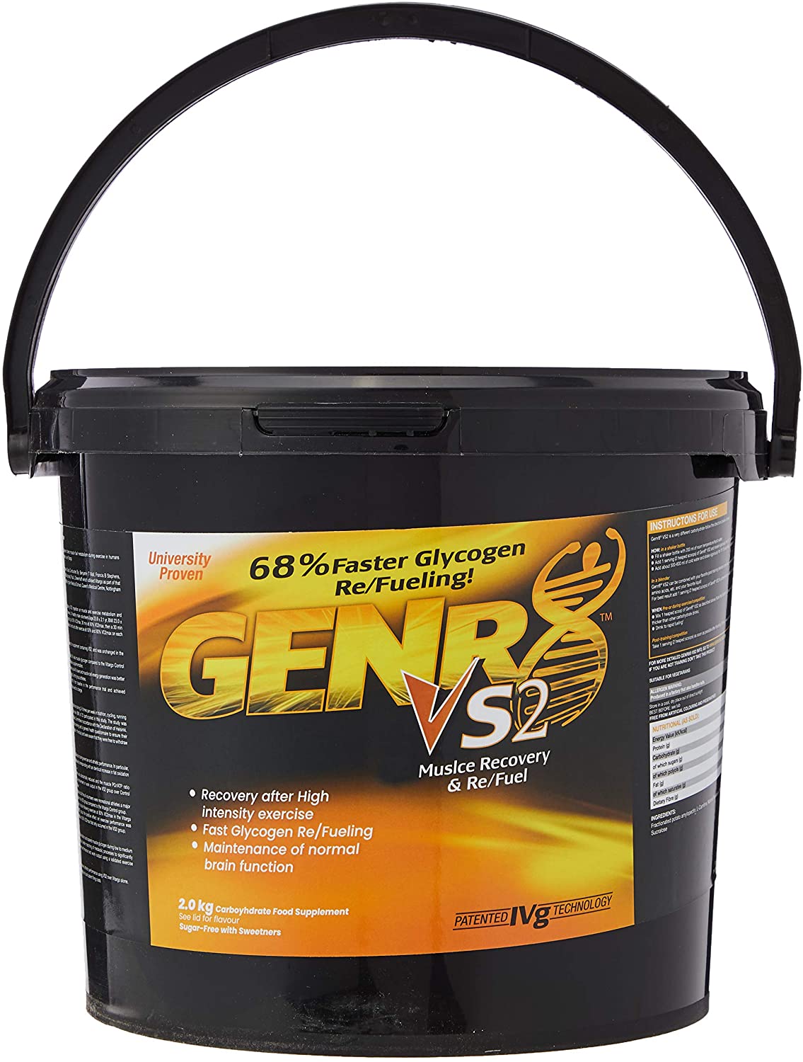 GENR8 VS2 - Vitargo, Orange - 2000g