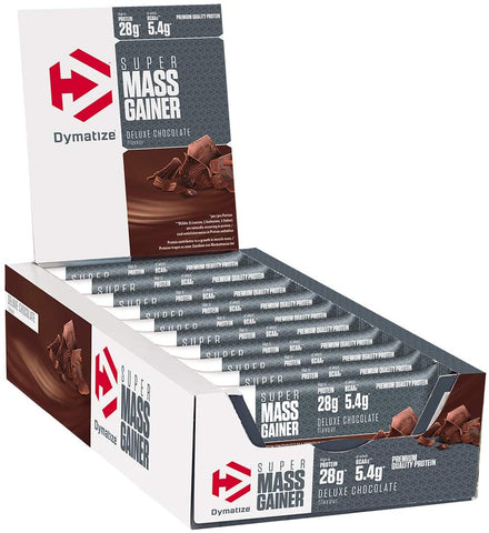 Dymatize Super Mass Gainer Bar, Deluxe Chocolate - 10 bars