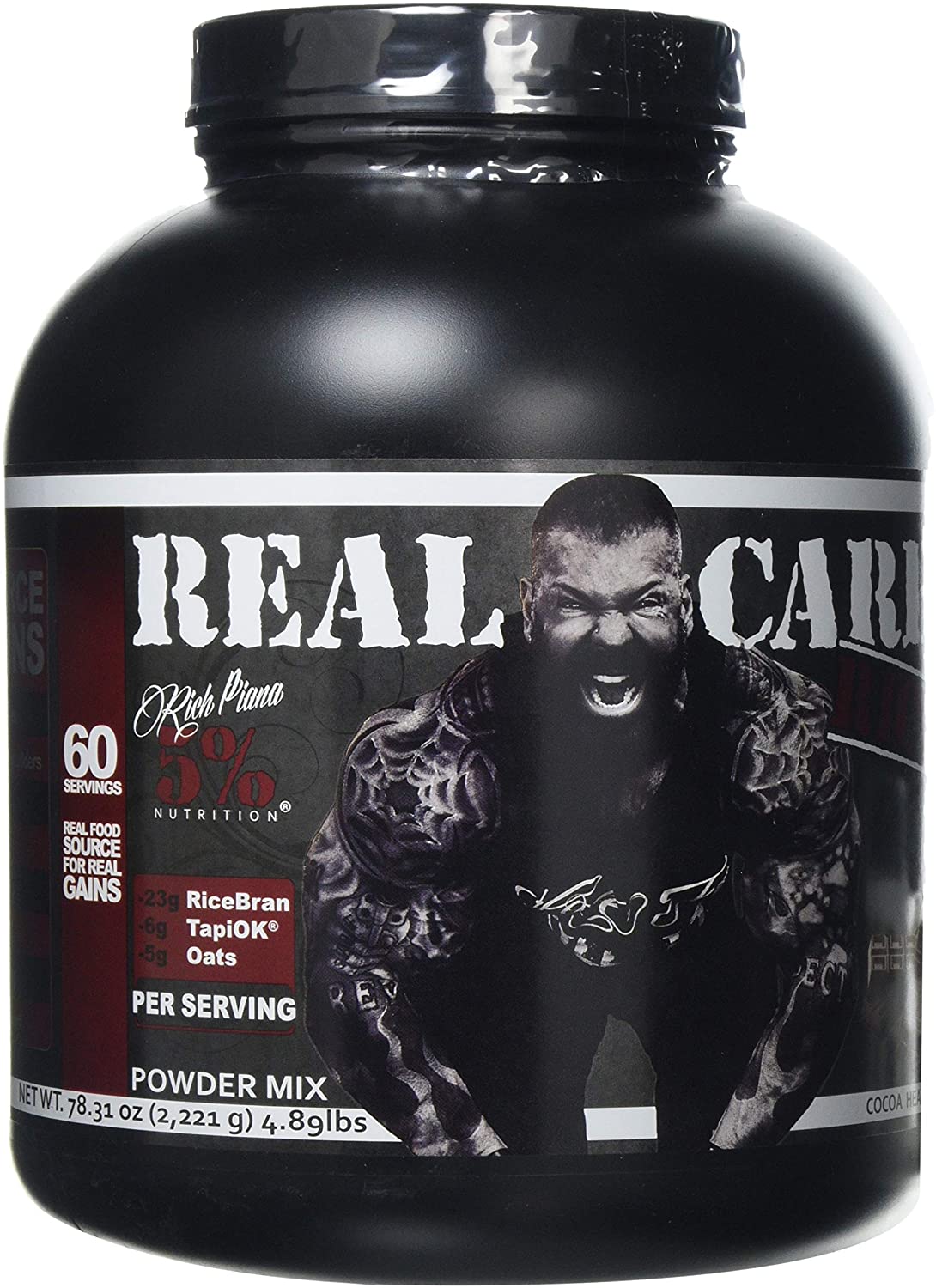 5% Nutrition Real Carbs Rice, Cocoa Heaven - 2221g