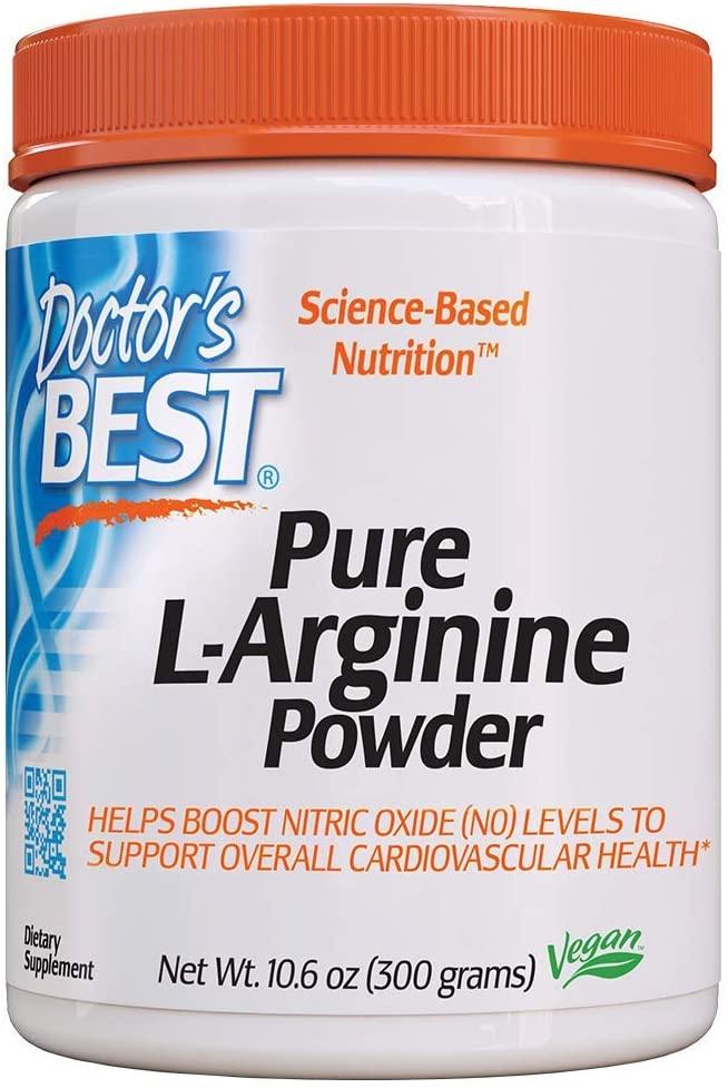 Doctor's Best Pure L-Arginine Powder - 300 grams