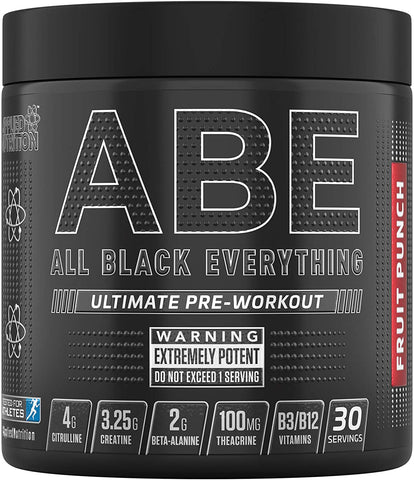 Applied Nutrition ABE - All Black Everything, Fruit Punch - 315g