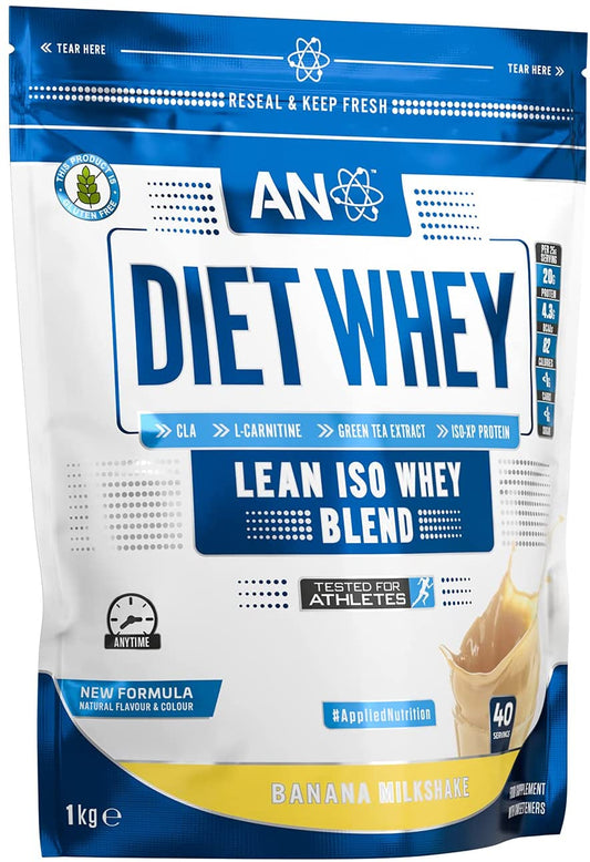 Applied Nutrition Diet Whey, Banana Milkshake - 1000g