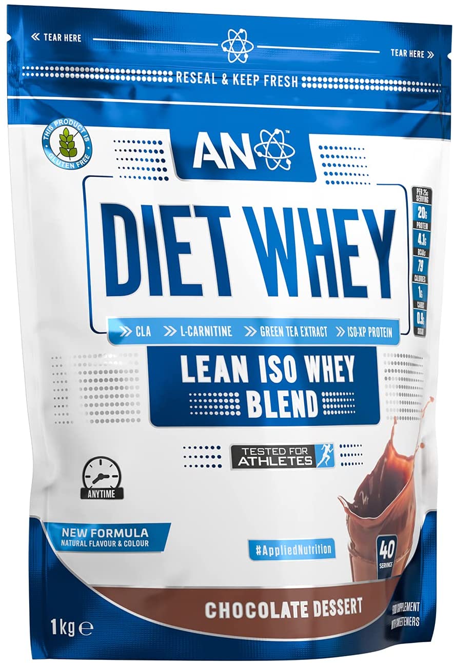 Applied Nutrition Diet Whey, Chocolate Dessert - 1000g