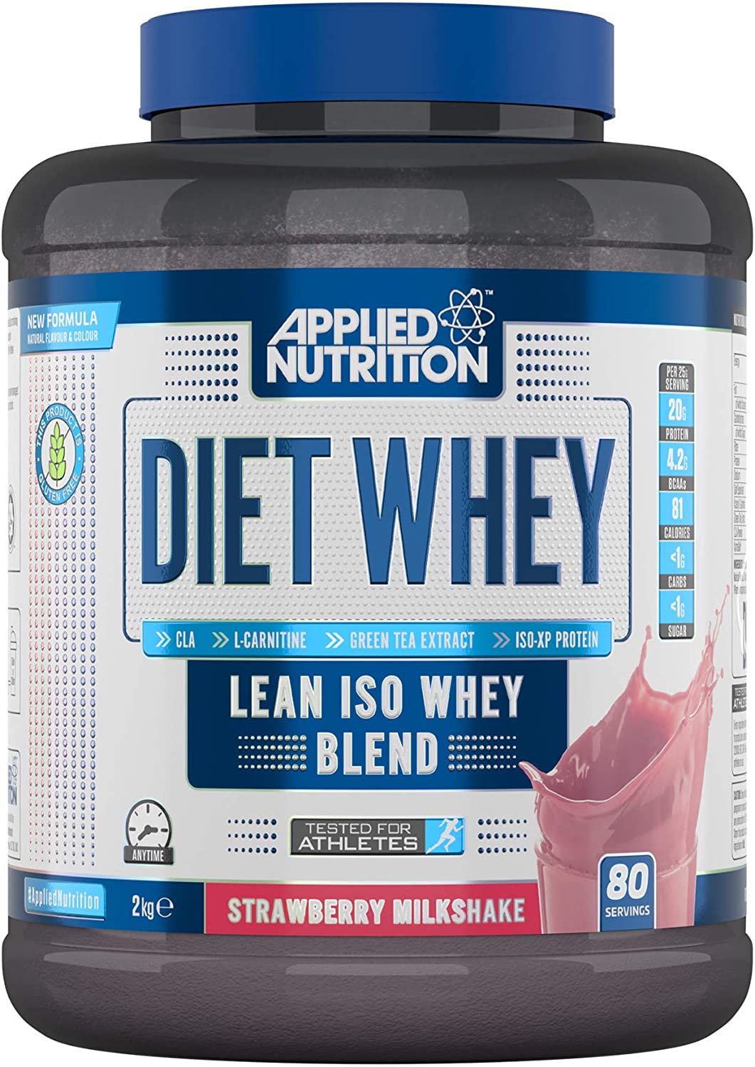 Applied Nutrition Diet Whey, Strawberry - 2000g