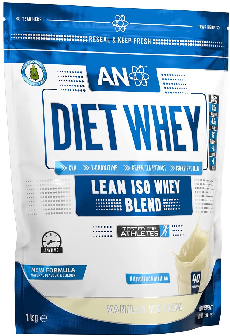 Applied Nutrition Diet Whey, Vanilla Ice Cream - 1000g